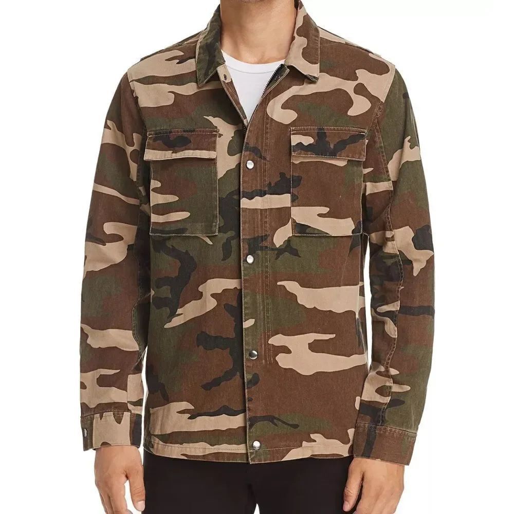 Rails Wendell Camo Zip Jacket size large